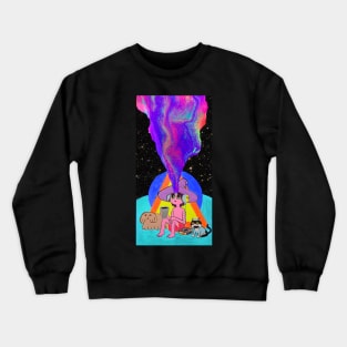 Midnight Gospel,  Clancy Opening the Third Eye Crewneck Sweatshirt